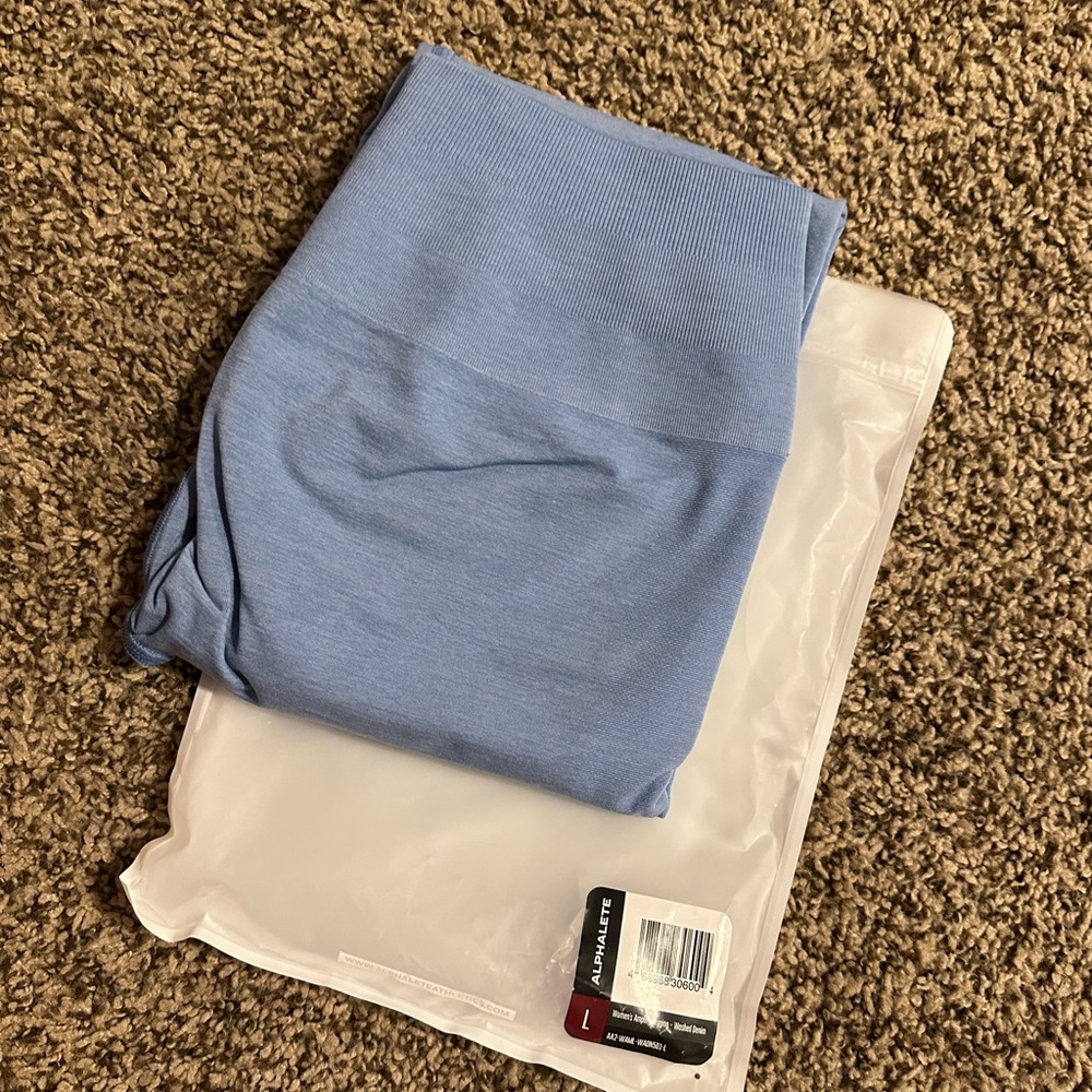 Alphalete amplify washed denim legging